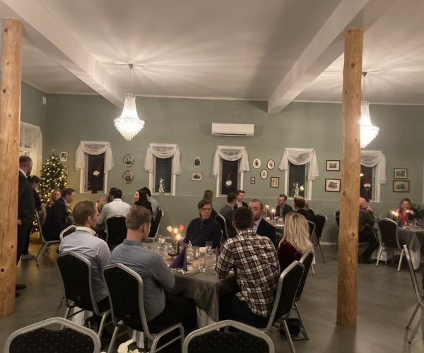 Trivelig julebord på Stange Gjestegård