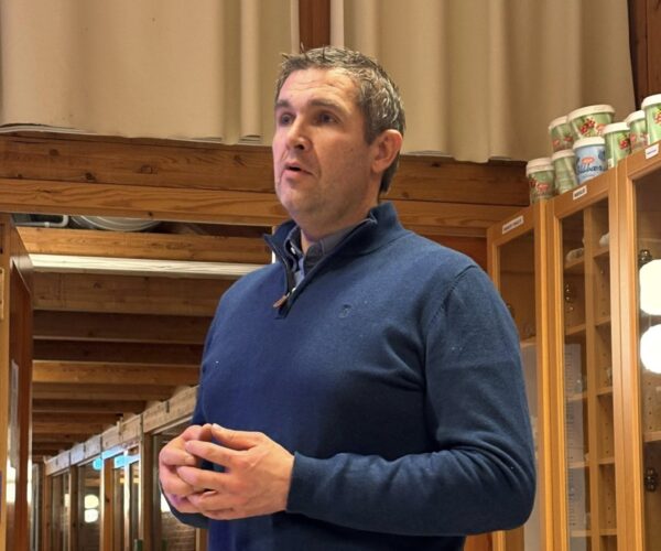 Initiativtager til møtet var Norsvin Telemark, her representert ved leder Jon Midtbø.